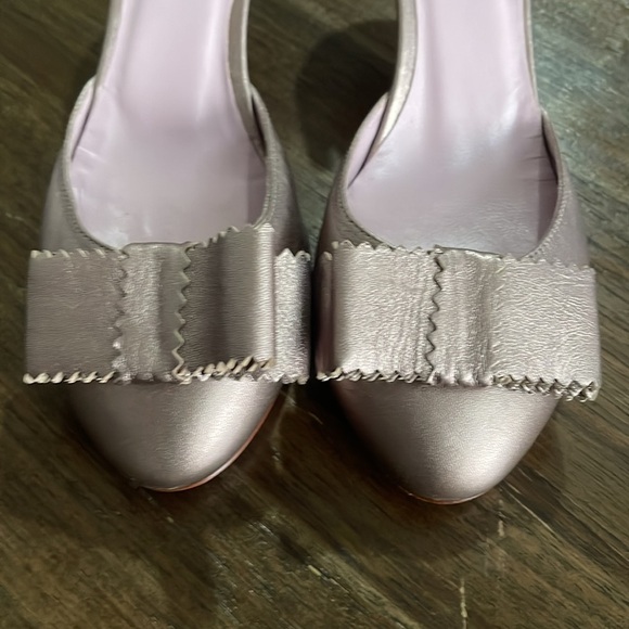 Valentino red Women's Pink Bow Pumps - Picture 2 of 6